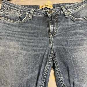 Authentic silver jeans
